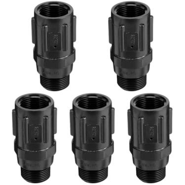 Imagem de Kisangel 5 peças de regulador de pressão de irrigação por gotejamento 25PSI kit de substituição controle de pressão de água para sistemas eficientes de irrigação de jardim e imersão