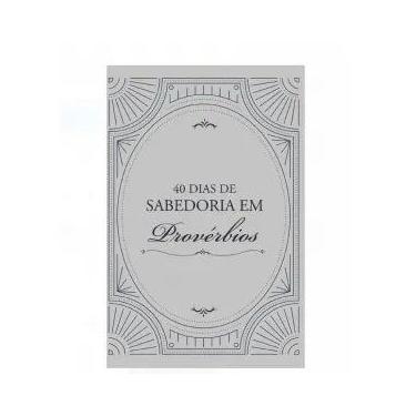 Imagem de Livro - Livreto 40 dias de Sabedoria em Provérbios