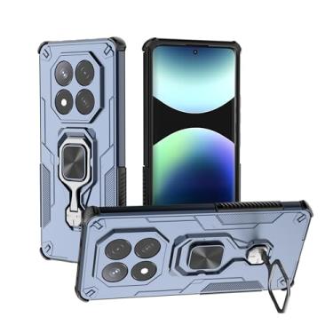 Imagem de SORAKA Capa para Xiaomi Poco X7 com suporte de metal rotativo de 360 graus, peça magnética de ferro para suporte magnético de telefone para carro