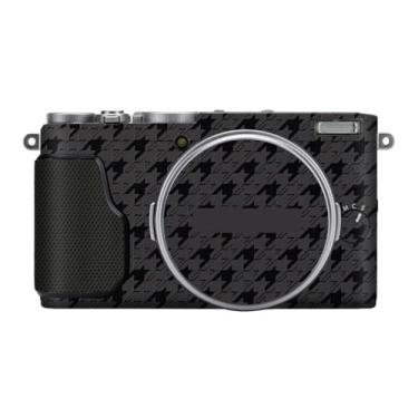Imagem de X 70 Película protetora de vinil antirriscos para câmera película protetora de vinil capa de decalques para FujiFilm X70 X-70 (tarambola preta)