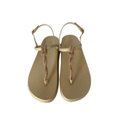 Imagem de Sandalia Flatform Sua Cia Preta Bege-Feminino