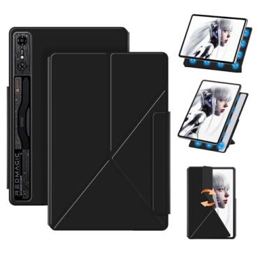 Imagem de Capa para tablet gamer RedMAGIC Nova de 10,9 polegadas, acessório magnético conveniente, despertar/hibernar automático e ângulos de visualização múltipla, capa fina e leve para tablet gamer ZTE Nubia