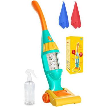 Imagem de Aspirador de brinquedo BOIMOES Toddler 3-5 anos com luzes e sons