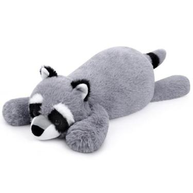 Imagem de Brinquedo de pelúcia Slojkardon Raccoon 58 cm com miçangas pesadas par