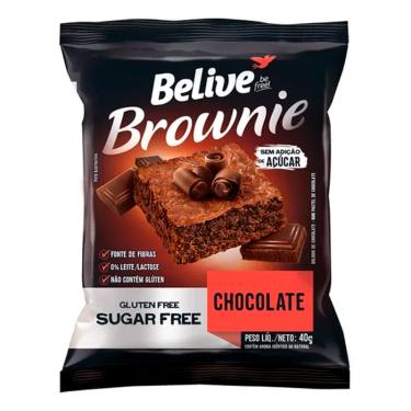 Imagem de Brownie Zero sem Glúten Chocolate Belive 40g