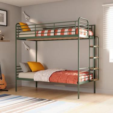 Imagem de Beliche em Ferro Aço Carbono Tubular Teko Casatema MadeiraOriginals