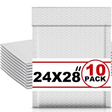 Imagem de Envelope Ireer, pacote com 10 envelopes, 60 x 70 cm, acolchoados com b