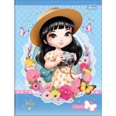 Imagem de Caderno (Caligrafia) Brochura Costurado Jolie 40 Folhas Capa Dura 187 