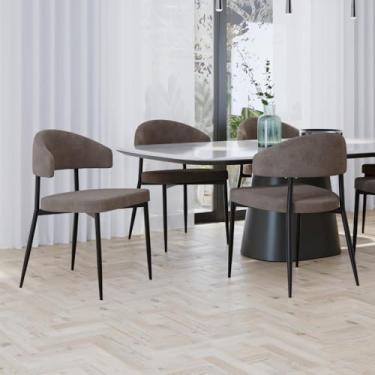 Imagem de Conjunto 2 Cadeiras de Jantar Bless com Estr.preta