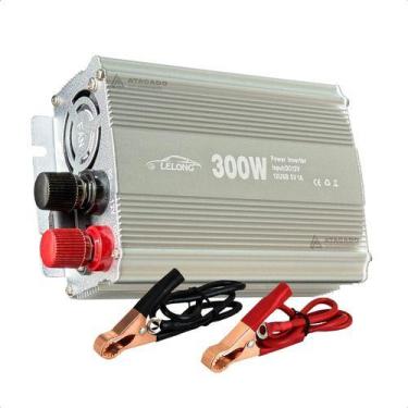 Imagem de Inversor De Tensão 300w 12v P 110v Ou 220v Conector Usb - Lelong, 110V