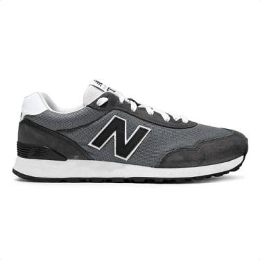 Imagem de Tênis New Balance 515 V2 Masculino, Grafite, Branco, 39