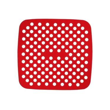 Imagem de Tapete protetor silicone airfryer quadrado antiaderente 19cm - HAUSKRA