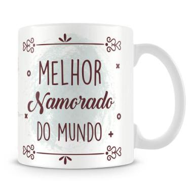 Imagem de Caneca Personalizada Melhor Namorado do Mundo - Presente Romântico - A