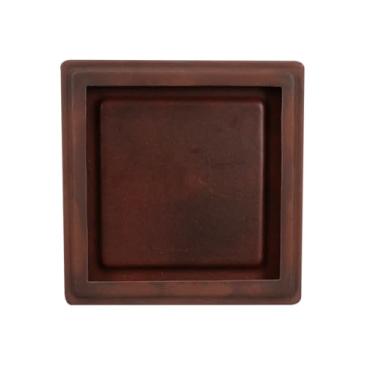 Imagem de Prato Cubo 20 x 4 cm Antique Rusty VASART
