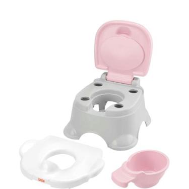 Imagem de Troninho básico 3 em 1 fisher price rosa - mattel hgw36