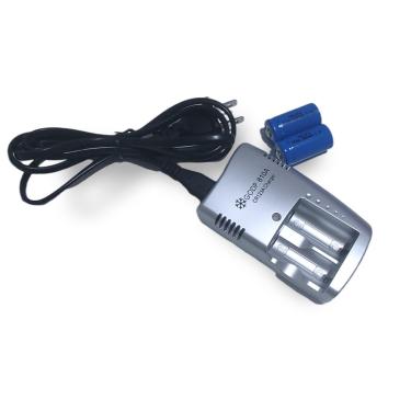 Imagem de Carregador de Bateria Duplo Regulável + Bateria 16430 3.7v..