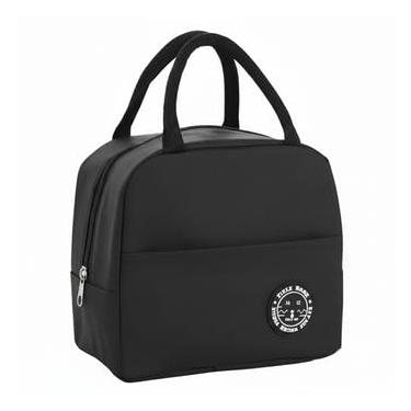 Imagem de Bolsa Térmica Lancheira, Material Impermeável, Isolamento Térmico, Alças Reforçadas, 23x18x10cm, Ideal para Trabalho e Academia