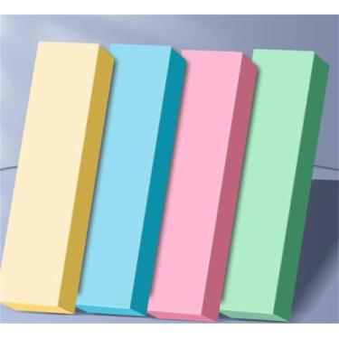 Imagem de Guias de índice pegajosas, marcadores de livro, páginas de anotações, etiquetas adesivas, pequenas abas pop-up para postes, material escolar, produtos de escritório