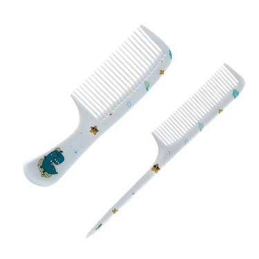 Imagem de Generic Kits de pentes de dentes finos para mulheres e meninas, pente de cabelo clássico e pente de cauda de rato para pentear as costas, provocar raiz, ferramenta ideal para cabelos cacheados