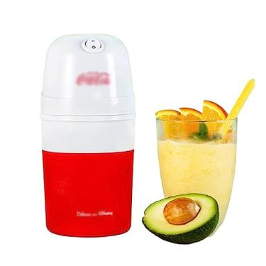 Imagem de Máquina de Raspadinha Máquina de sorvete pequena caseira Mini frutas Casquinha e máquina smoothie para uso doméstico Faz Sorvete Cremoso