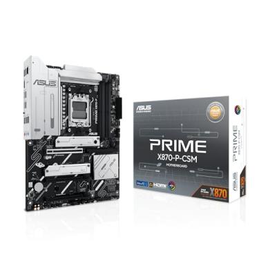 Imagem de ASUS Placa-mãe Prime X870-P-CSM AMD AM5 X870 ATX Business, 14+2+1 80A DrMOS Power Stages, DDR5, PCIe 5.0, PCIe 5.0 x16, 4X M.2, 2.5Gb LAN, HDMI, USB4, USB Type-C, ASUS Control Center Express