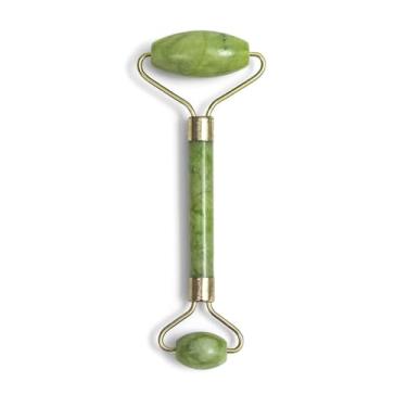 Imagem de Ferramenta de massagem de raspagem Guasha – Massageador facial antienvelhecimento, ferramenta Gua Sha de corpo de rolo de jade para pele sedosa, suave e bonita, efeito refrescante e firmador