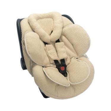 Imagem de Capa Anatômica Para Bebê Conforto Exclusivo Waffle 100% Algodão - 002 