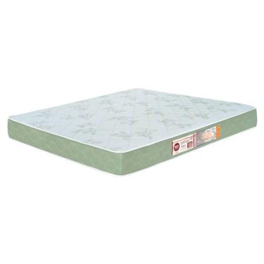 Imagem de Colchão Casal King D33 180X200X15Cm Branco/Verde Castor