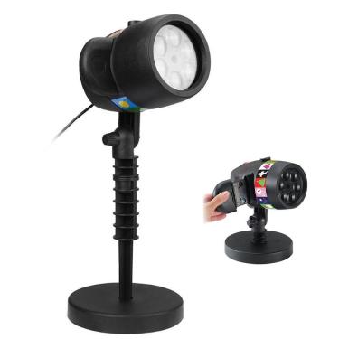 Imagem de Projetor Holografico Natal Led 220v Festa Natalino Comemoraçao Final De Ano Casa Jardim Enfeite Decoraçao