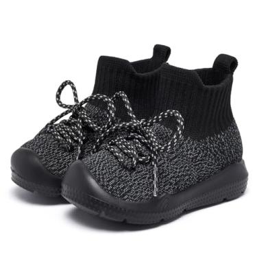 Imagem de MORENDL Sapatos De Bebê Para Caminhada Infantil Antiderrapante Respirável Tênis Meninos E Meninas Pantufas Meias