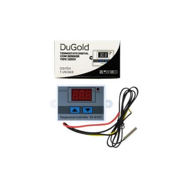 Imagem de Controlador de Temperatura Termostato Dugold DG2CONTDIGP - Bivolt
