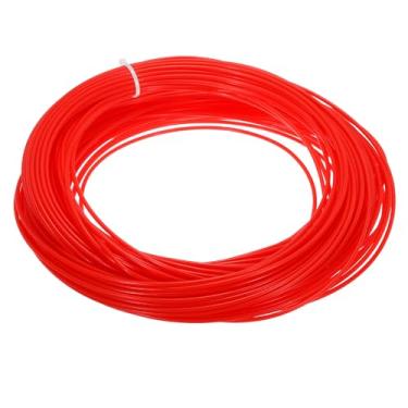 Imagem de PATIKIL Kit de reparo de vime, 29,9 m 2,4 mm Material de vime sintético redondo conjunto de vime tecido de vime para artesanato DIY e confecção de cestas de tecelagem, Dynasty Red
