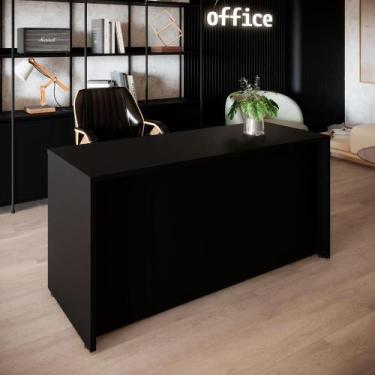 Imagem de Balcão de Atendimento Reto 150 cm Recepção Baixo F5 Office - F5 Office