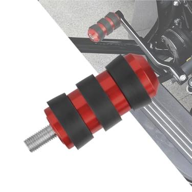 Imagem de HDBUBALUS Alavanca de mudança de câmbio de motocicleta para descanso de pé apto para Harley Touring Road King Dyna Softail Sporter 48 72 Low Rider Fat Bob Street Bob Street Glide FLHRC FLHXSE FLRT