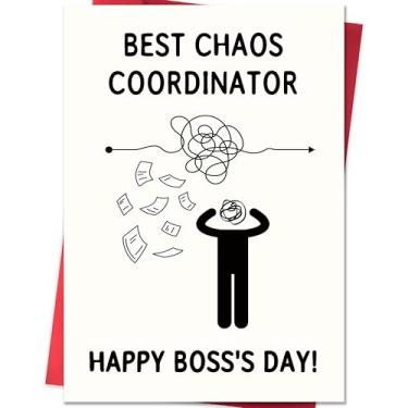 Imagem de Smithtuy Cartão de dia do chefe, presentes de dia dos chefes para mulheres homens senhoras, presentes de cartão de dia do chefe para ele, vales-presente de agradecimento do funcionário para chefe