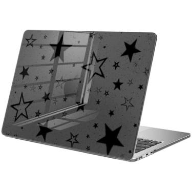 Imagem de BlHMCASE Compatível com MacBook Pro 13 polegadas Capa M2 2025, 2024-2016 A2338 M1 A2251 A2289 A2159 A1989 A1708 A1706, linda capa rígida protetora Y2K Star para Mac Pro 13