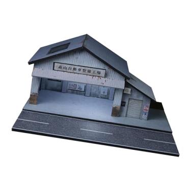 Imagem de Esquirla Maquete de Oficina Mecânica Moderna em Escala 1:64 para Cena de Manutenção Automática de Veículos.