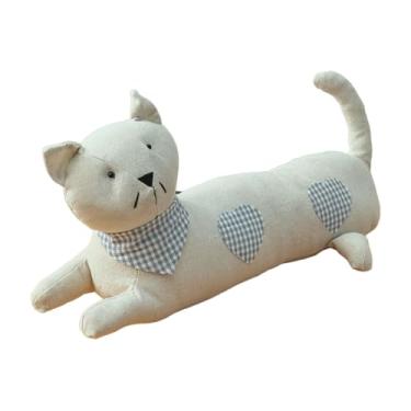 Imagem de Wswqop Batente de Porta com Peso para Uso Interno, Batente de Porta Decorativo com Animais de Desenho Animado, Decoração com Peso para Quartos E Banheiros, Coração Azul, Tamanho real