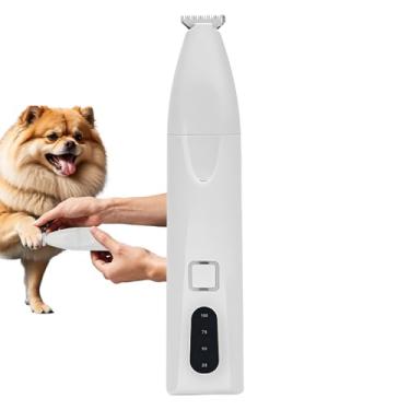 Imagem de Aparador de pelos de cachorro, aparador portátil para cuidados com o cabelo - 2 velocidades, ferramenta silenciosa de queda para filhotes de cachorro curto, médio, longo, pequeno, grande, filhote