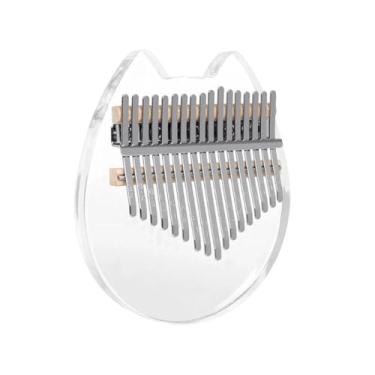 Imagem de Piano de dedo Kalimba de 17 teclas Kalimba Piano de polegar profissional kalimba profissional