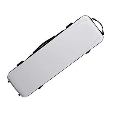 Imagem de Estojo De Violino Retangular Tamanho 4/4 Em Fibra De Carbono Ultraleve Com Alças De Mochila E Bolsa Para Partituras Tamanho Completo Estojo de Violino (Color : 01)