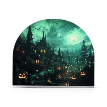 Imagem de xigua Porta-guardanapos de papel acrílico transparente elegante para mesas dispensador de papel de seda independente para mesa de jantar restaurante decoração de casa, 1 pacote