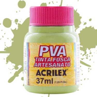 Imagem de Tinta PVA Fosca para Artesanato 37ml Acrilex - Cores Frias - 03240, VE