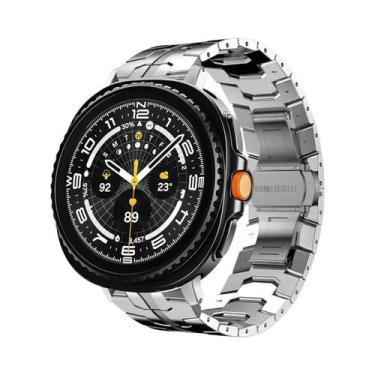 Imagem de Pulseira De Aço Inoxidável Para Samsung Galaxy Watch 40mm 44mm 47mm Cl