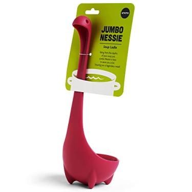 Imagem de OTOTO Concha Nessie original - concha de sopa, gadgets engraçados, design de lago Ness, presentes de cozinha para a mãe - utensílios de cozinha fofos e práticos - presentes exclusivos para mulheres