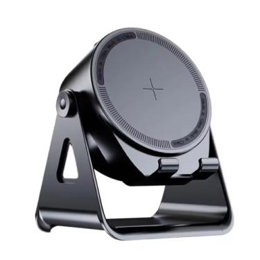 Imagem de Caixa de Som Portátil Bluetooth 5.3 com Suporte para Celular, Bateria 1200mAh, Áudio Imersivo 5W, Compacto em ABS/Silicone, Graves Envolventes e Reprodução Versátil para Música, Vídeos e Chamadas