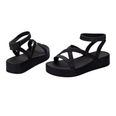 Imagem de Melissa, Melissa Sun Barra Plataforma II Ad 38066 (Preto, BR, Adulto, Numérico, 38)
