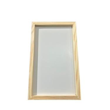 Imagem de Bandeja Mesa Para Café da Manhã Na Cama Dobrável de Madeira 40x27 cm