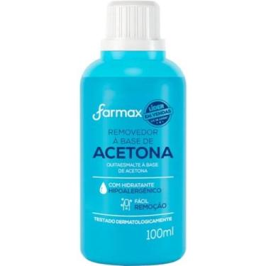 Imagem de Removedor de Esmalte à Base de Acetona Farmax 100 ml