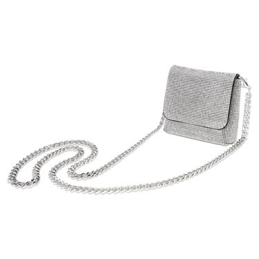 Imagem de chushui Mini bolsa de corrente, bolsa pequena brilhante para mulheres, bolsa clutch para festa noturna Y2k, Strass cravejado, Casual/uso diário